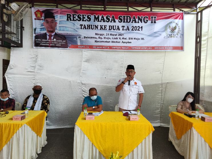 Anggota DPRD Kota Medan, Dedy Aksyari Nasution