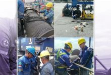 Photo of Pekerjaan Pemeliharaan dan Pemasangan Wire Rope di TPK Belawan